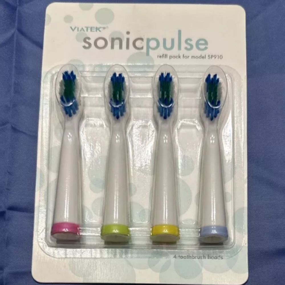 Sonic Pulse sonicpulse electric toothbrush head refills SP910 3 packs of 4 New